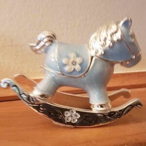 Bowring Rocking Horse Decorative Figurine trinket holder